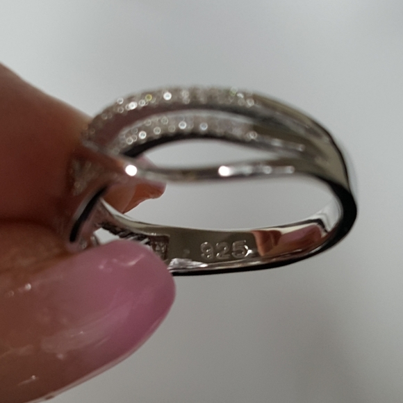 White Cubic Zirconia Vines - Picture 6 of 7